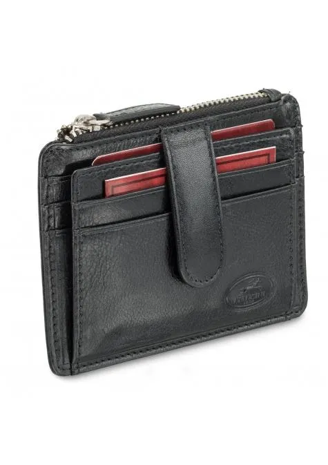 Mancini EQUESTRIAN-2 Men`s RFID Secure Card Case and Coin Pocket