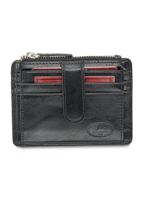 Mancini EQUESTRIAN-2 Men`s RFID Secure Card Case and Coin Pocket