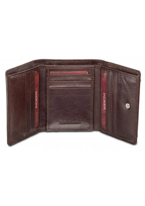 Mancini EQUESTRIAN-2 Men’s Trifold Wing Wallet