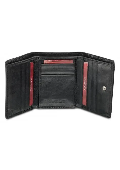 Mancini EQUESTRIAN-2 Men’s Trifold Wing Wallet