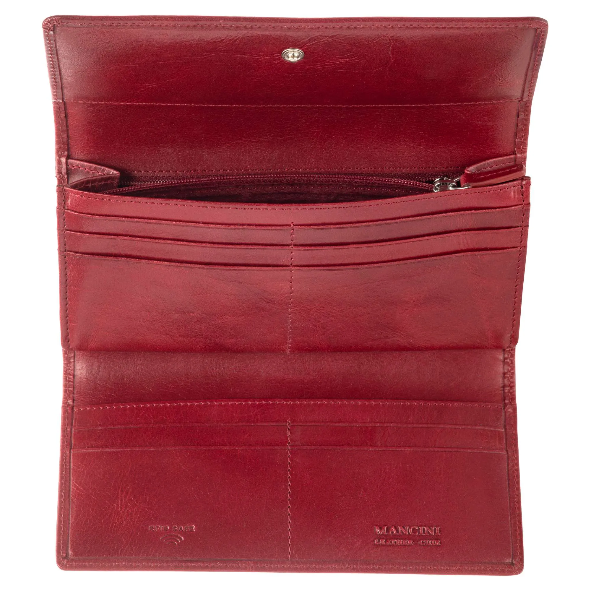 Mancini South Beach RFID Secure Trifold Wallet