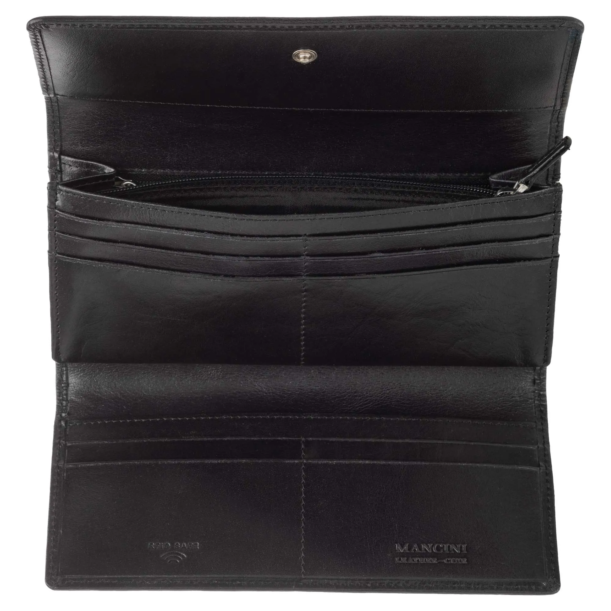 Mancini South Beach RFID Secure Trifold Wallet