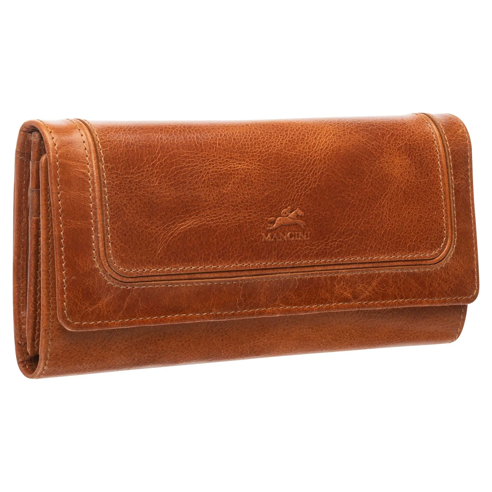 Mancini South Beach RFID Secure Trifold Wallet