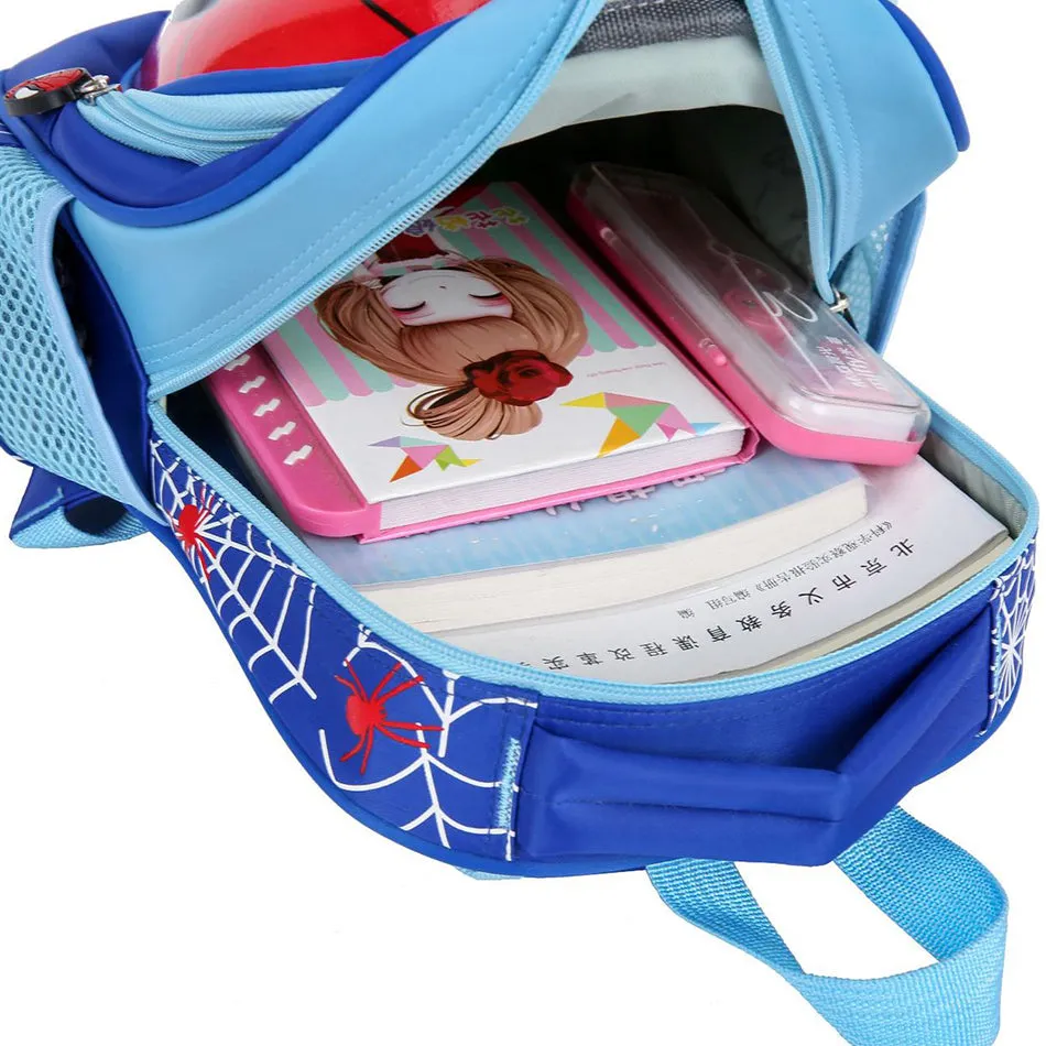 Marvel Spiderman Backpacks Super Heroes New School Bag 3D Print