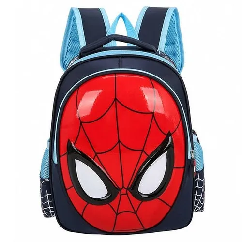 Marvel Spiderman Backpacks Super Heroes New School Bag 3D Print