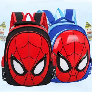 Marvel Spiderman Backpacks Super Heroes New School Bag 3D Print