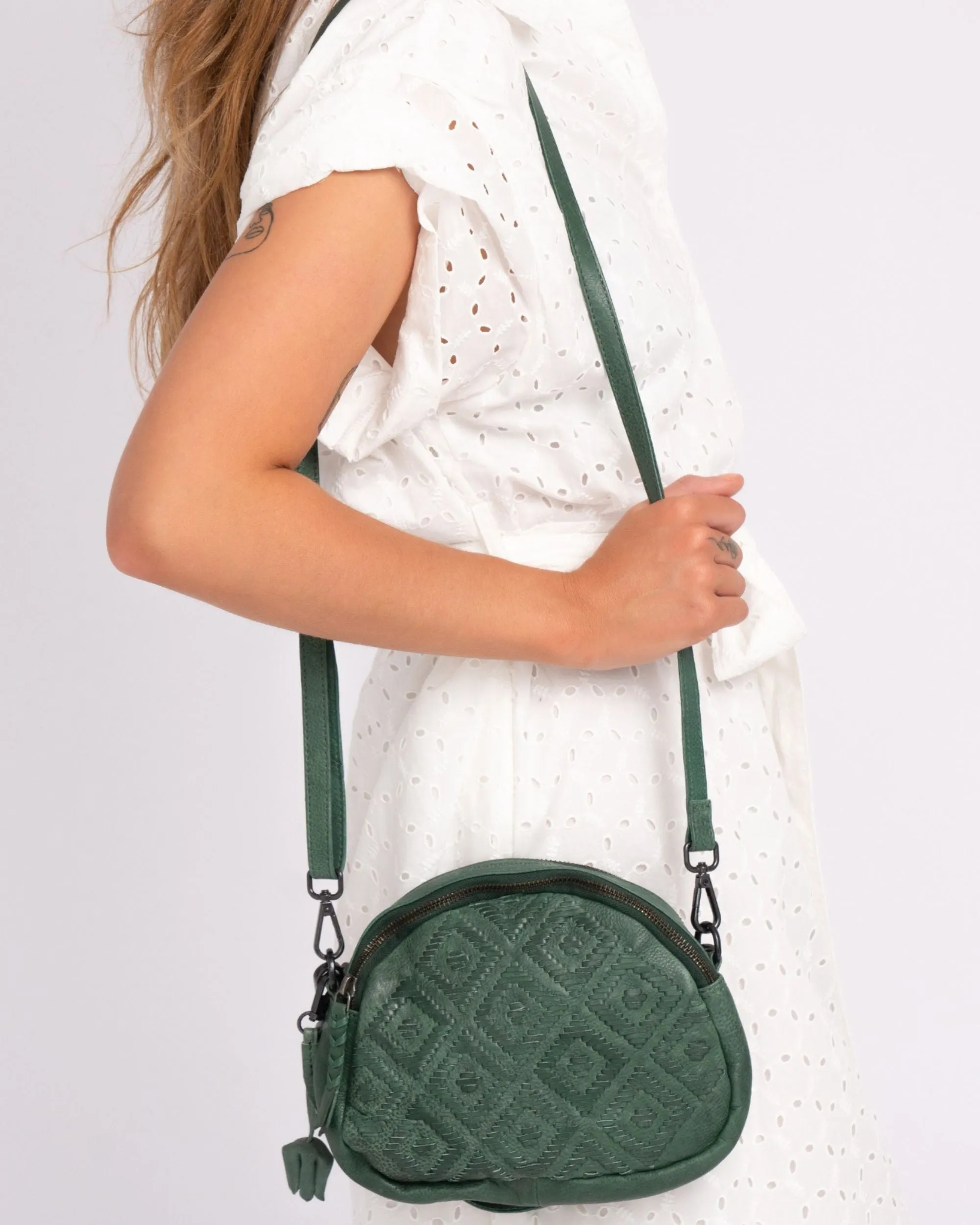 Matser | Mini Leather Crossbody Bag
