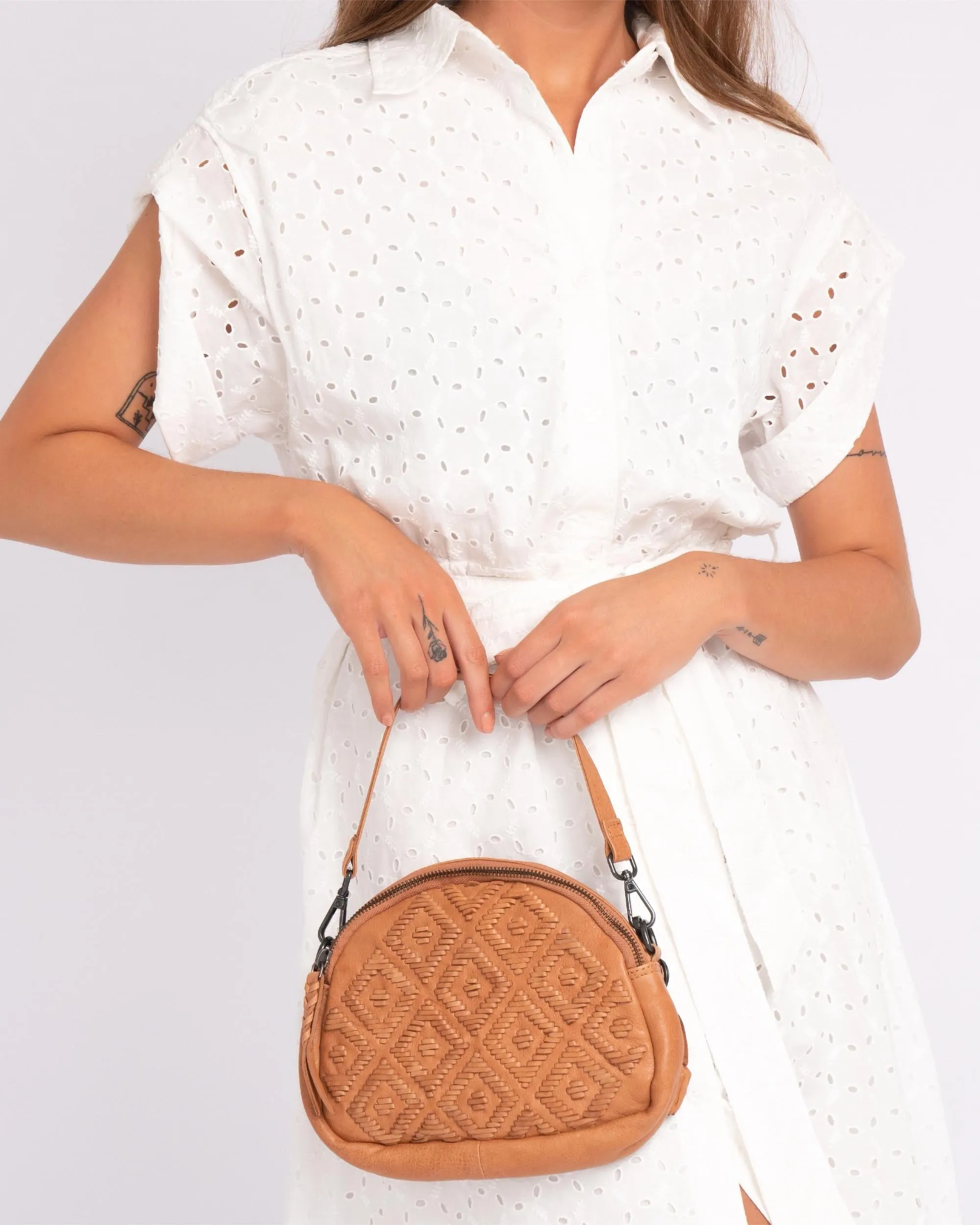Matser | Mini Leather Crossbody Bag