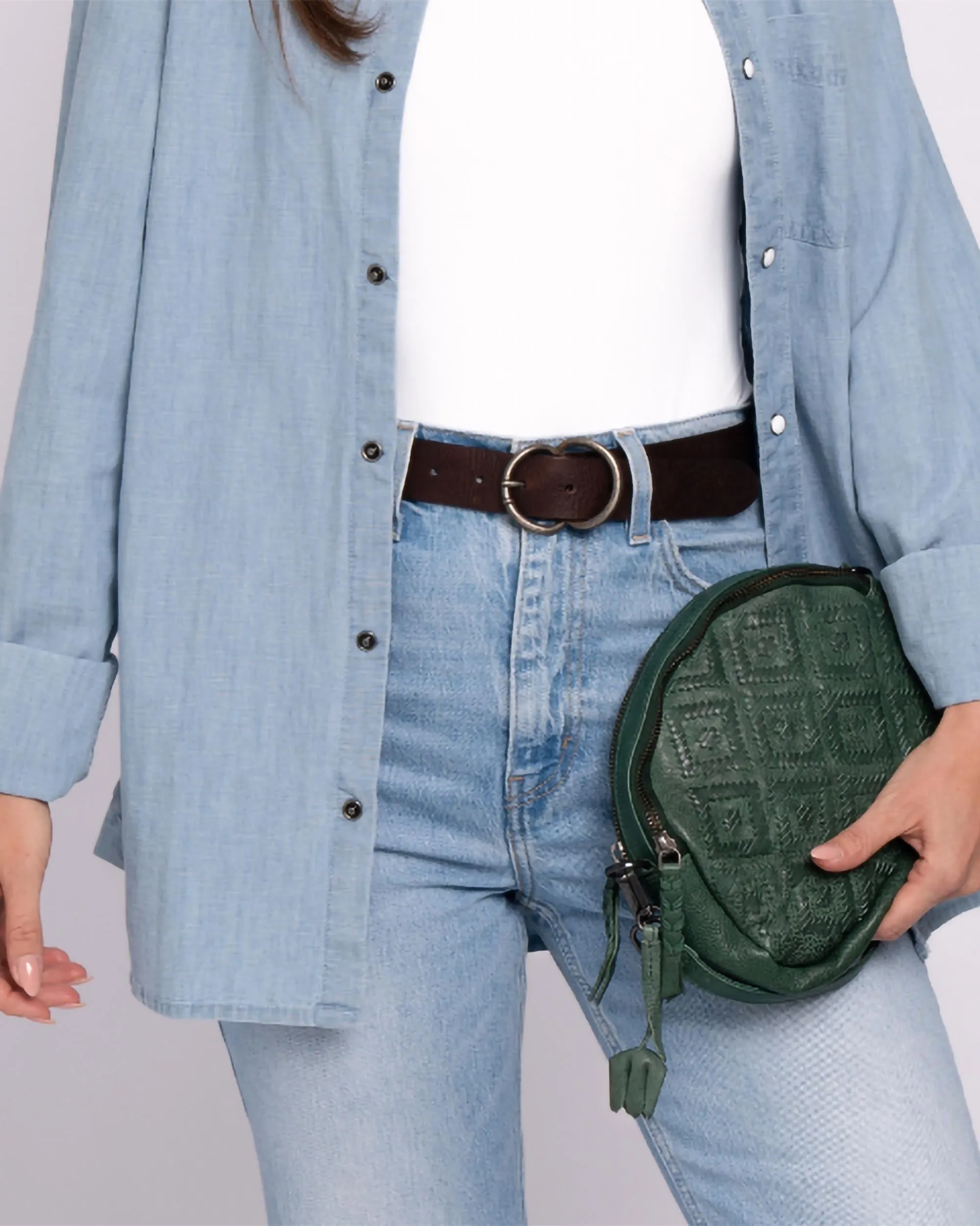 Matser | Mini Leather Crossbody Bag