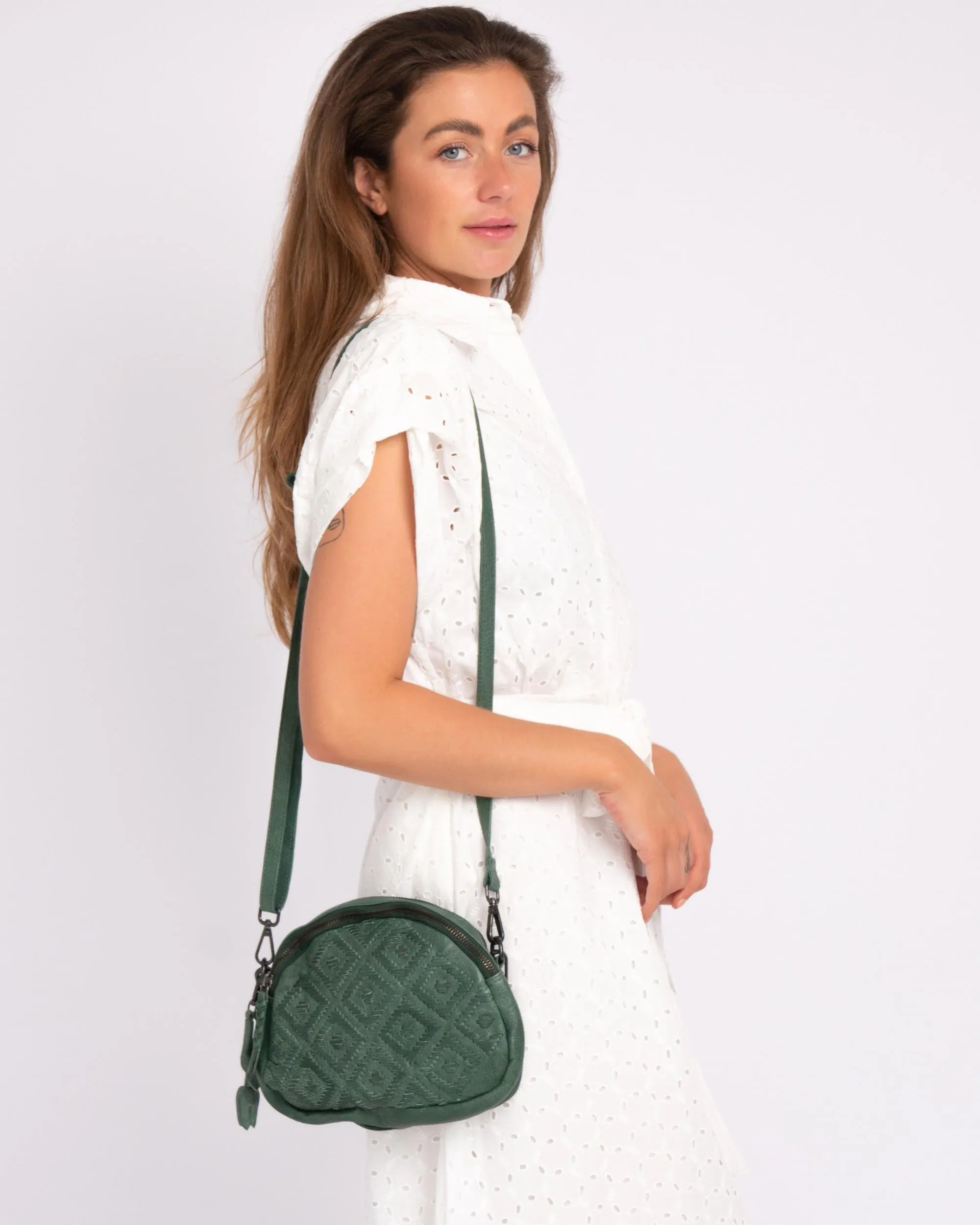 Matser | Mini Leather Crossbody Bag