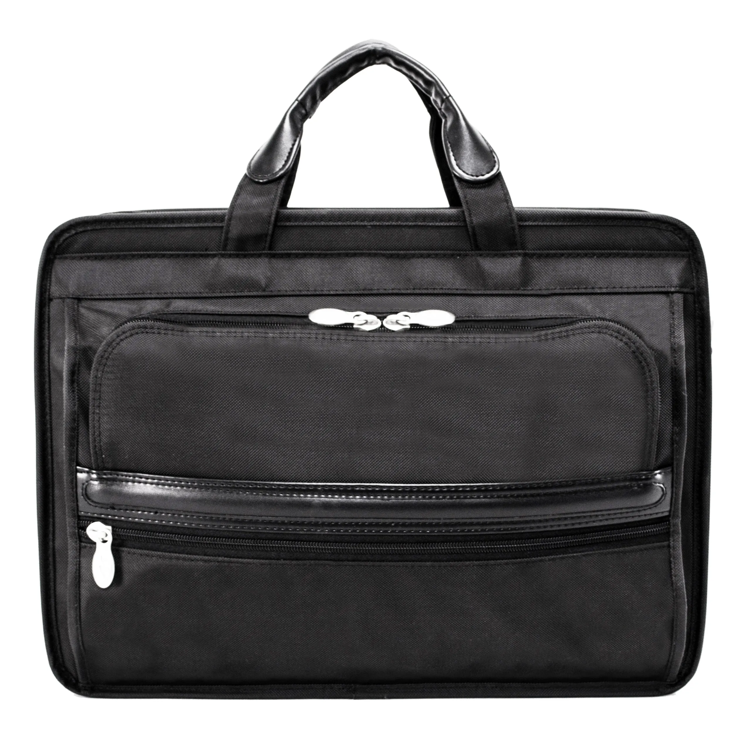 McKlein ELSTON 15" Nylon Double Compartment Laptop Briefcase