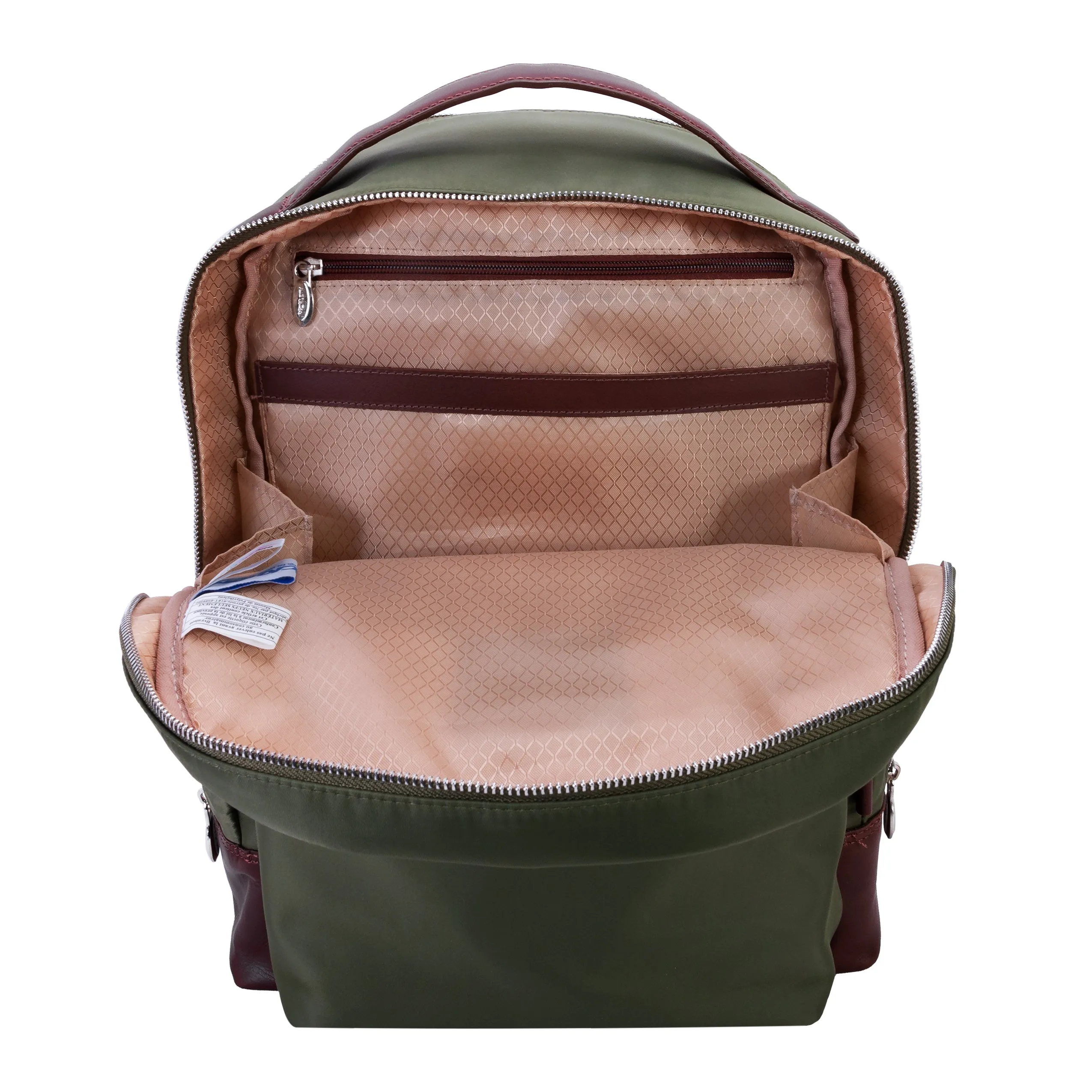 McKlein PARKER 15" Nylon Dual Compartment Laptop Backpack