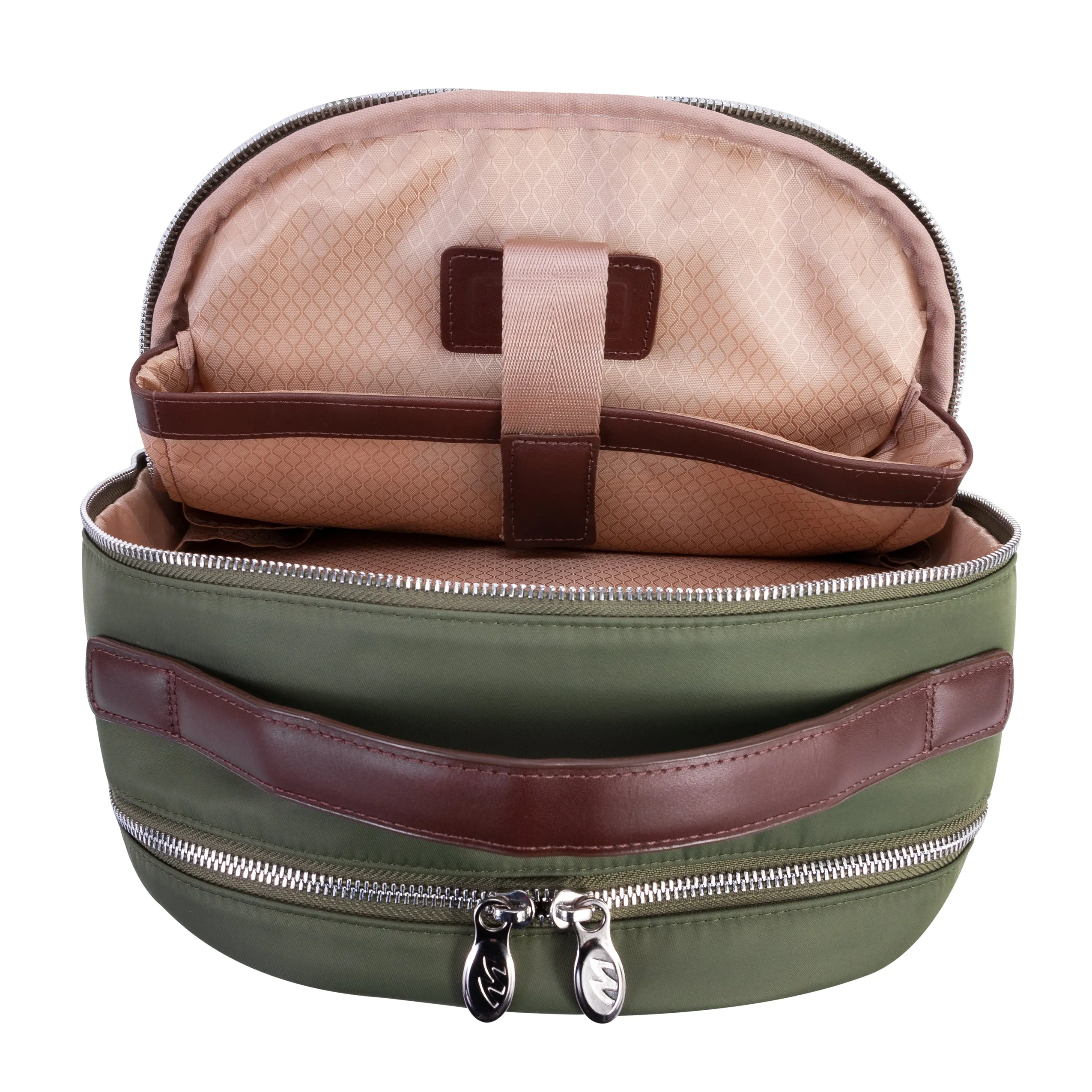 McKlein PARKER 15" Nylon Dual Compartment Laptop Backpack