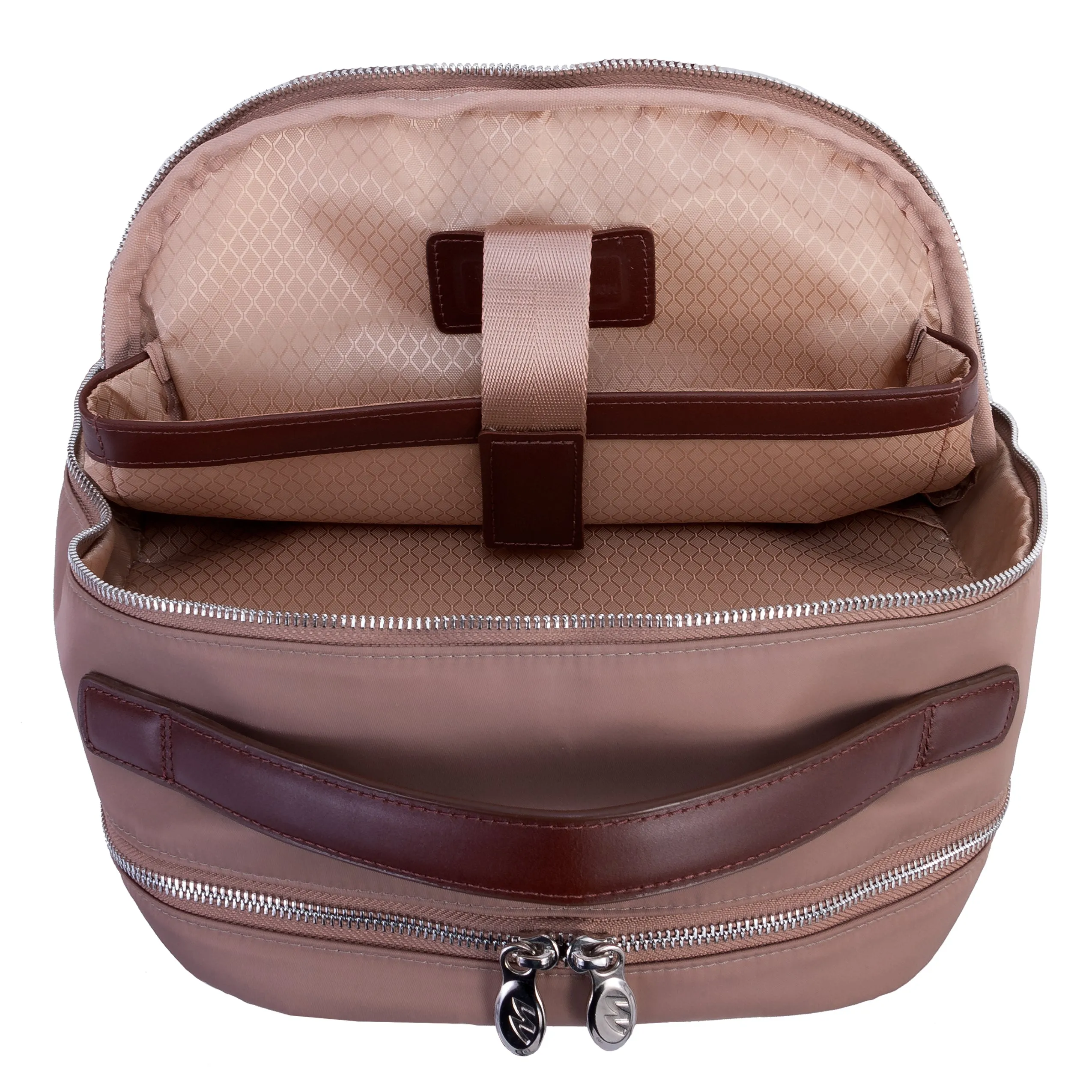 McKlein PARKER 15" Nylon Dual Compartment Laptop Backpack