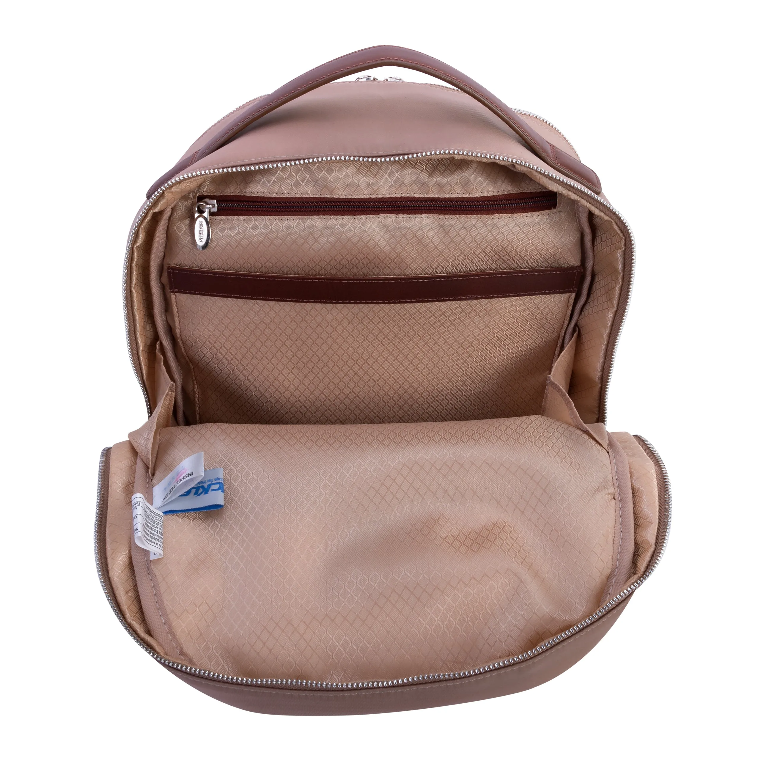 McKlein PARKER 15" Nylon Dual Compartment Laptop Backpack