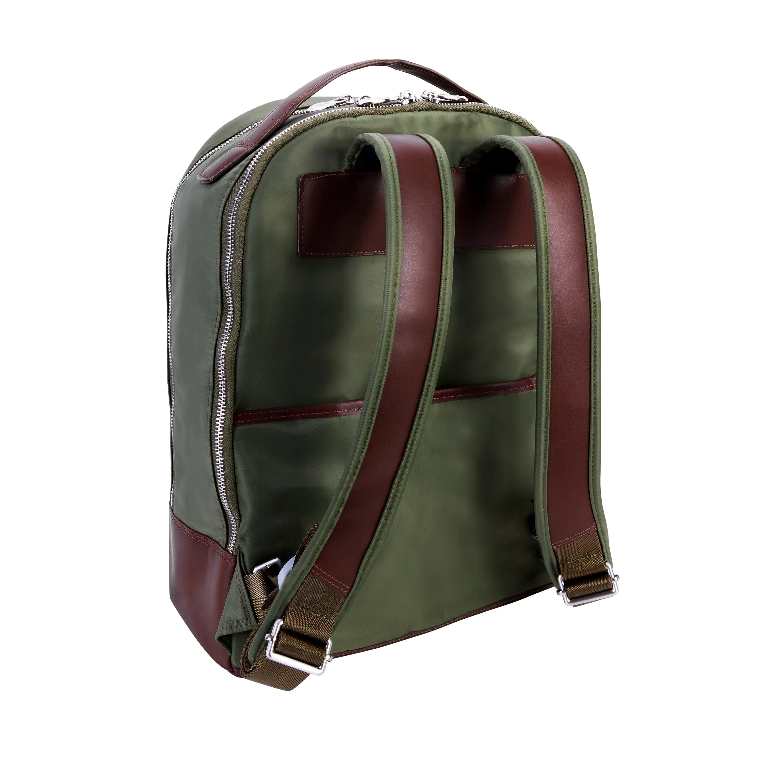 McKlein PARKER 15" Nylon Dual Compartment Laptop Backpack