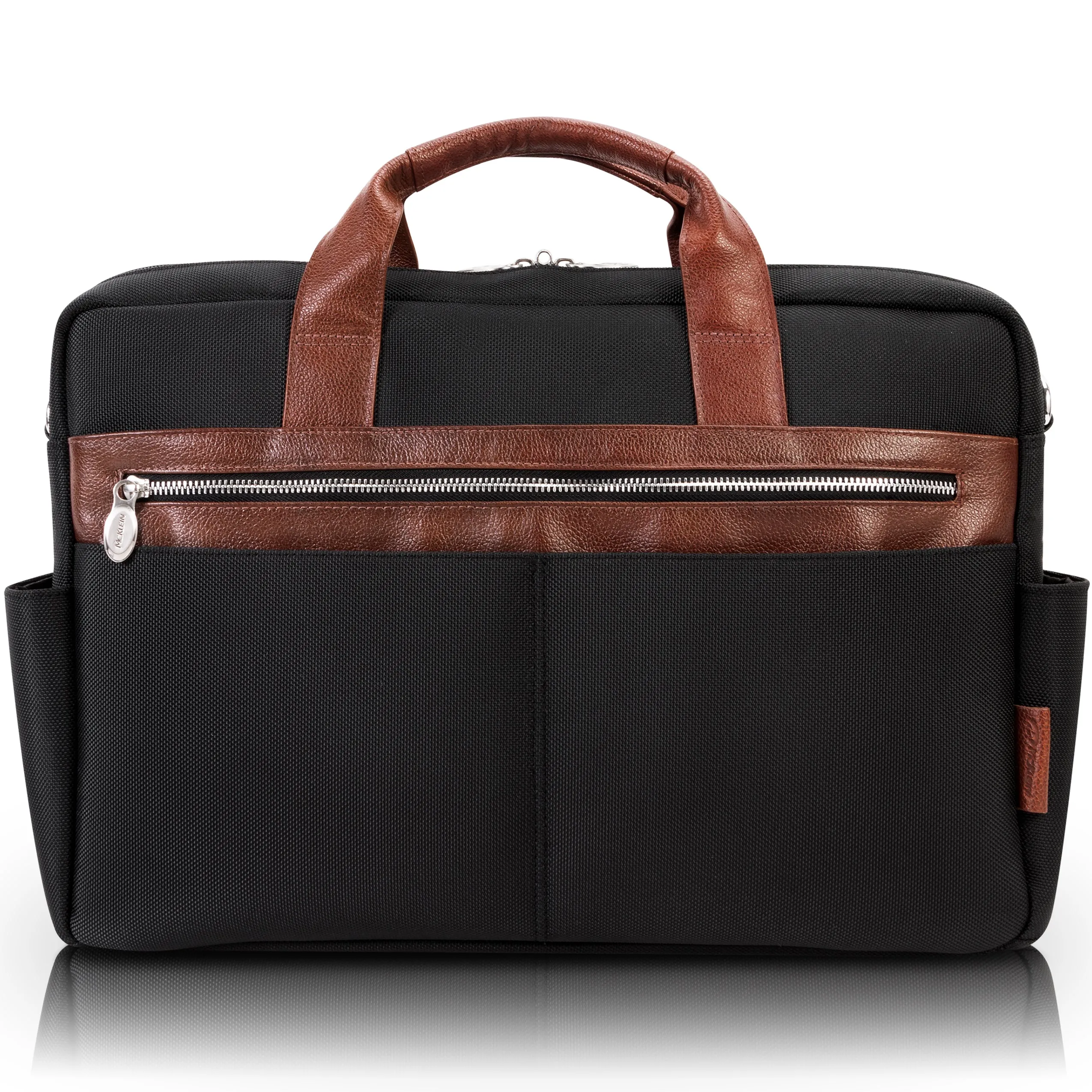 McKlein SOUTHPORT 17" Nylon Dual-Compartment Laptop & Tablet Briefcase