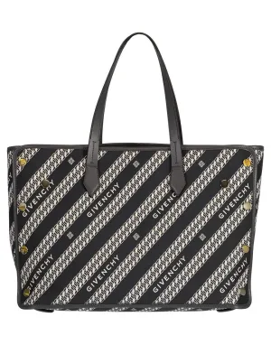 Medium Bond Chain Jacquard Tote