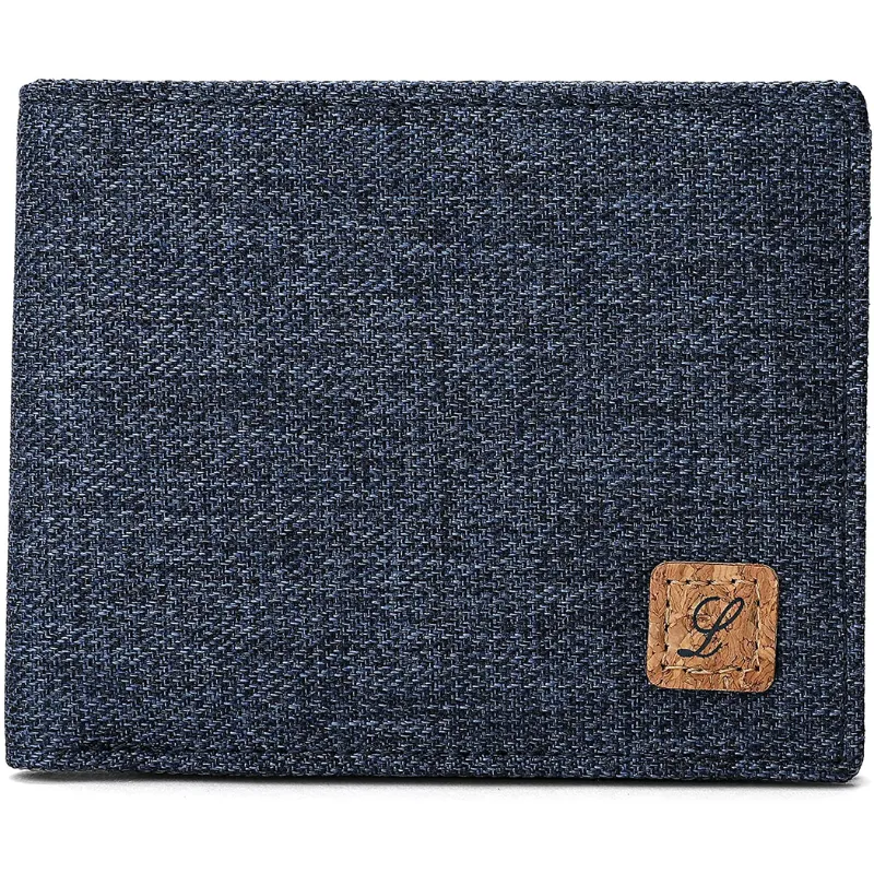 Men's Thin RFID Blocking Bifold Wallet