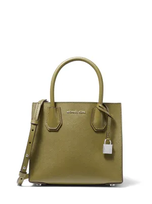 Mercer Medium Saffiano Leather Accordion Crossbody Bag