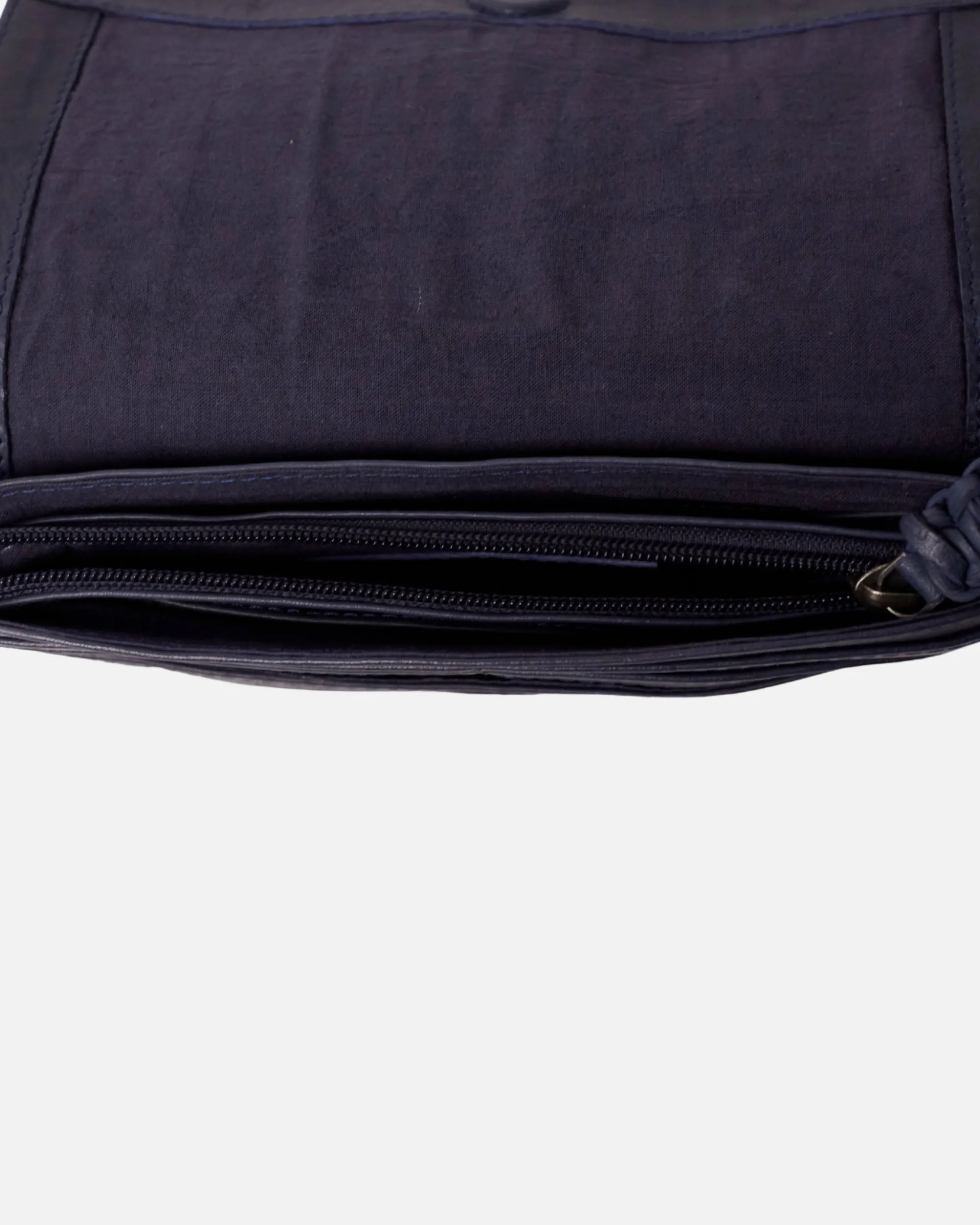 Merx | Leather Fold-Over Crossbody Bag