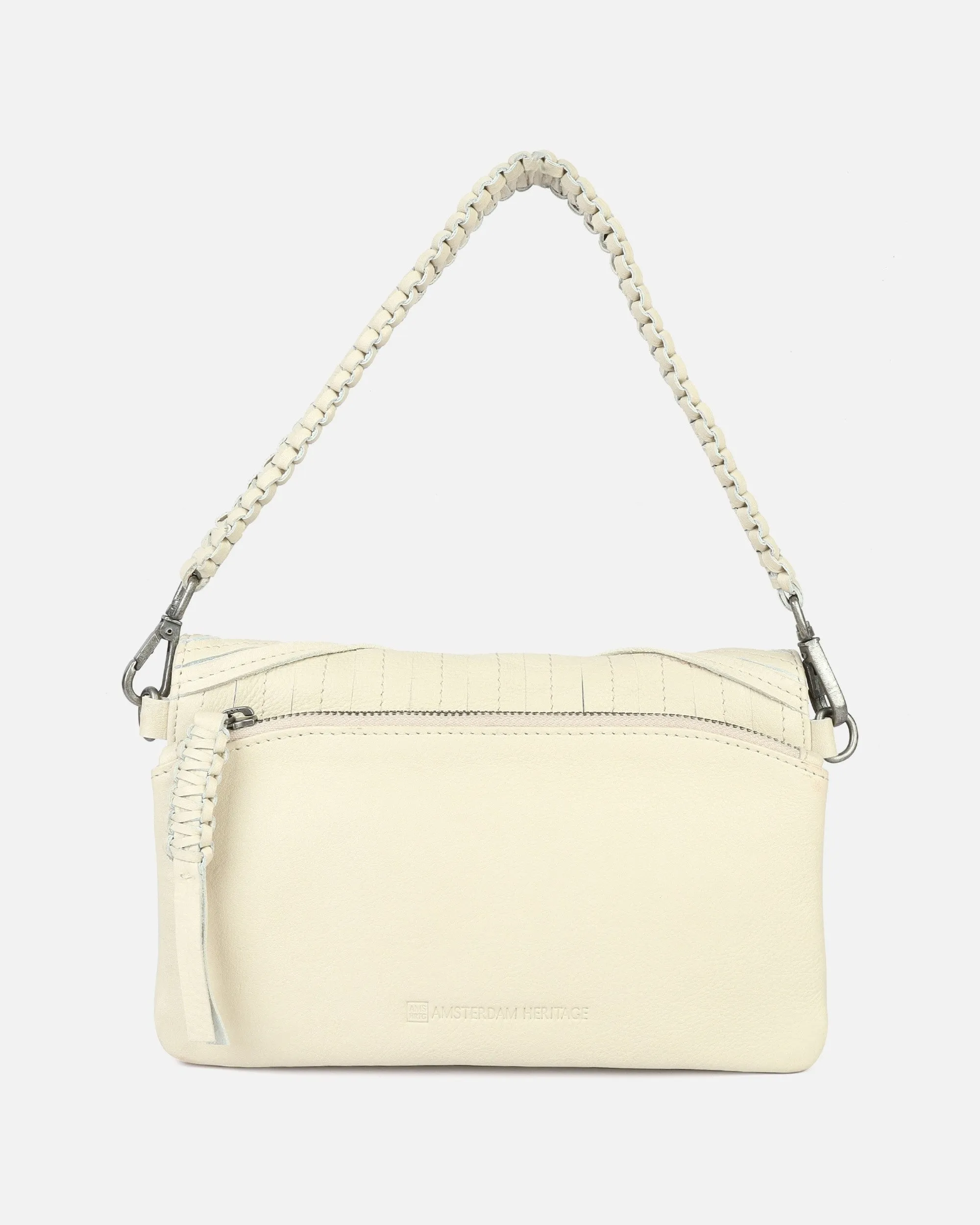 Merx | Leather Fold-Over Crossbody Bag