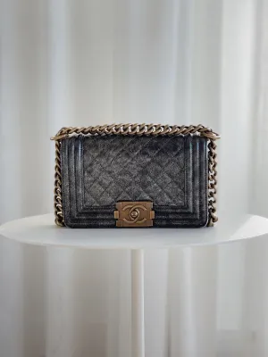 Metallic Boy Bag