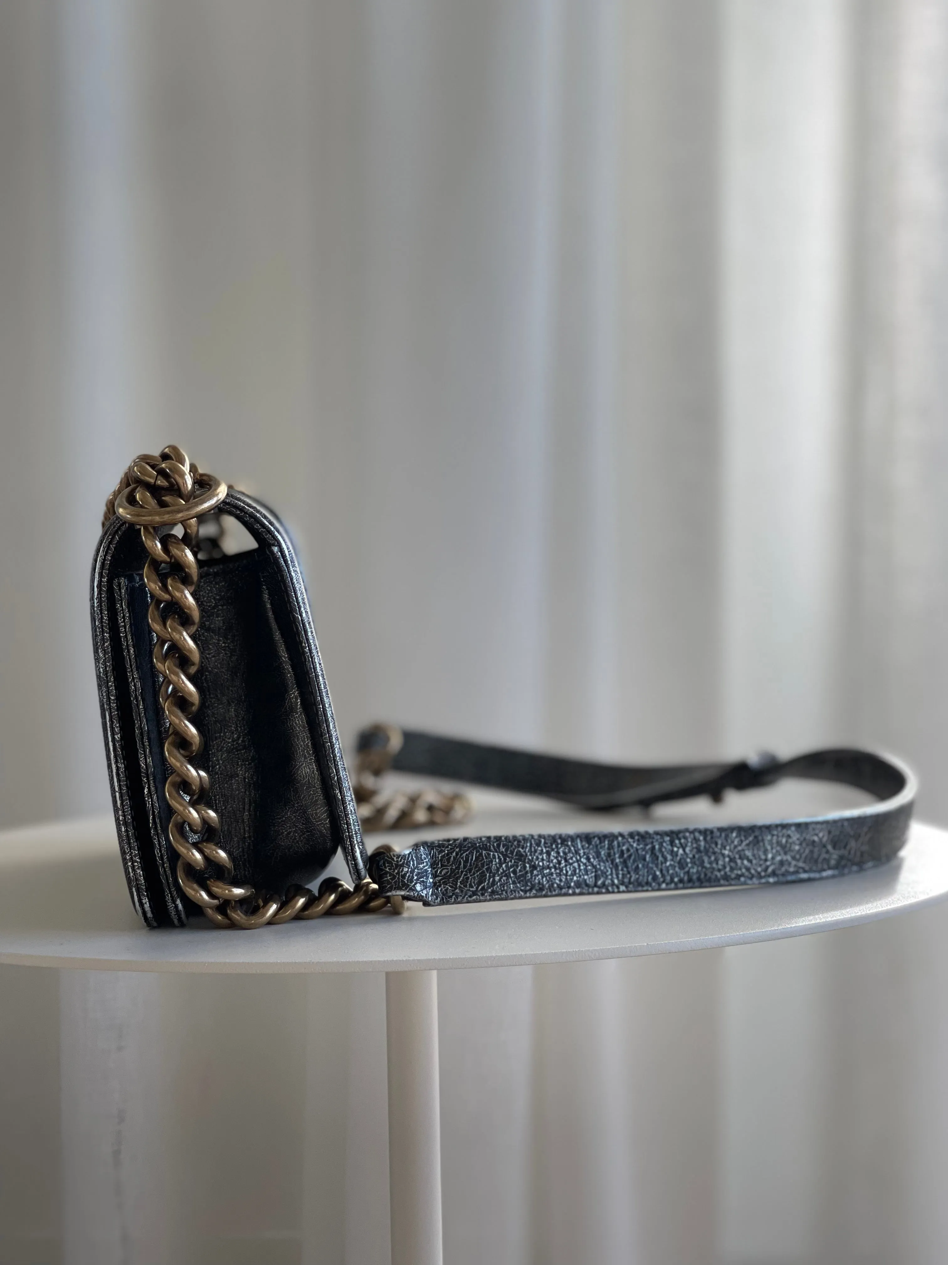 Metallic Boy Bag