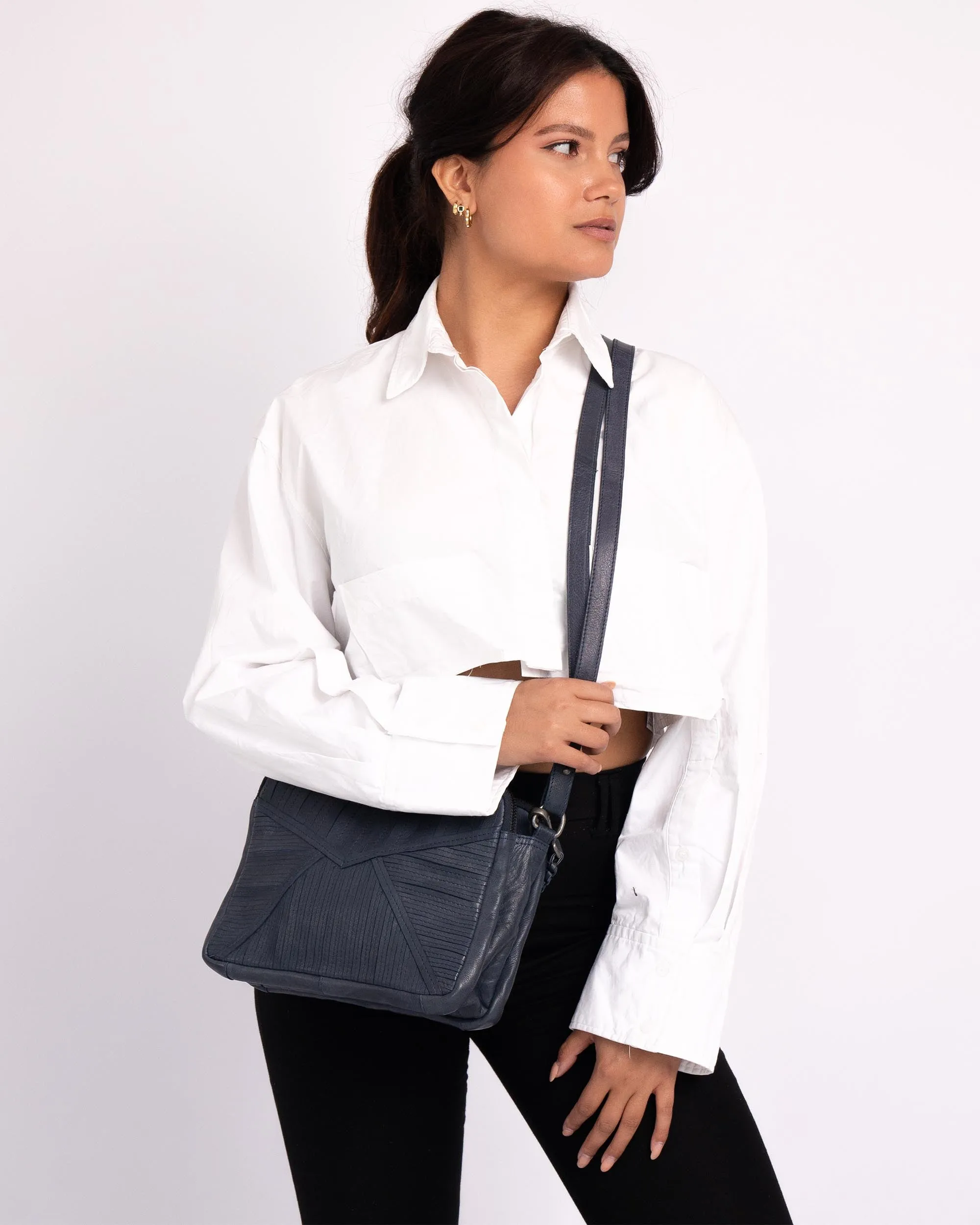 Metten | Leather Envelope Bag