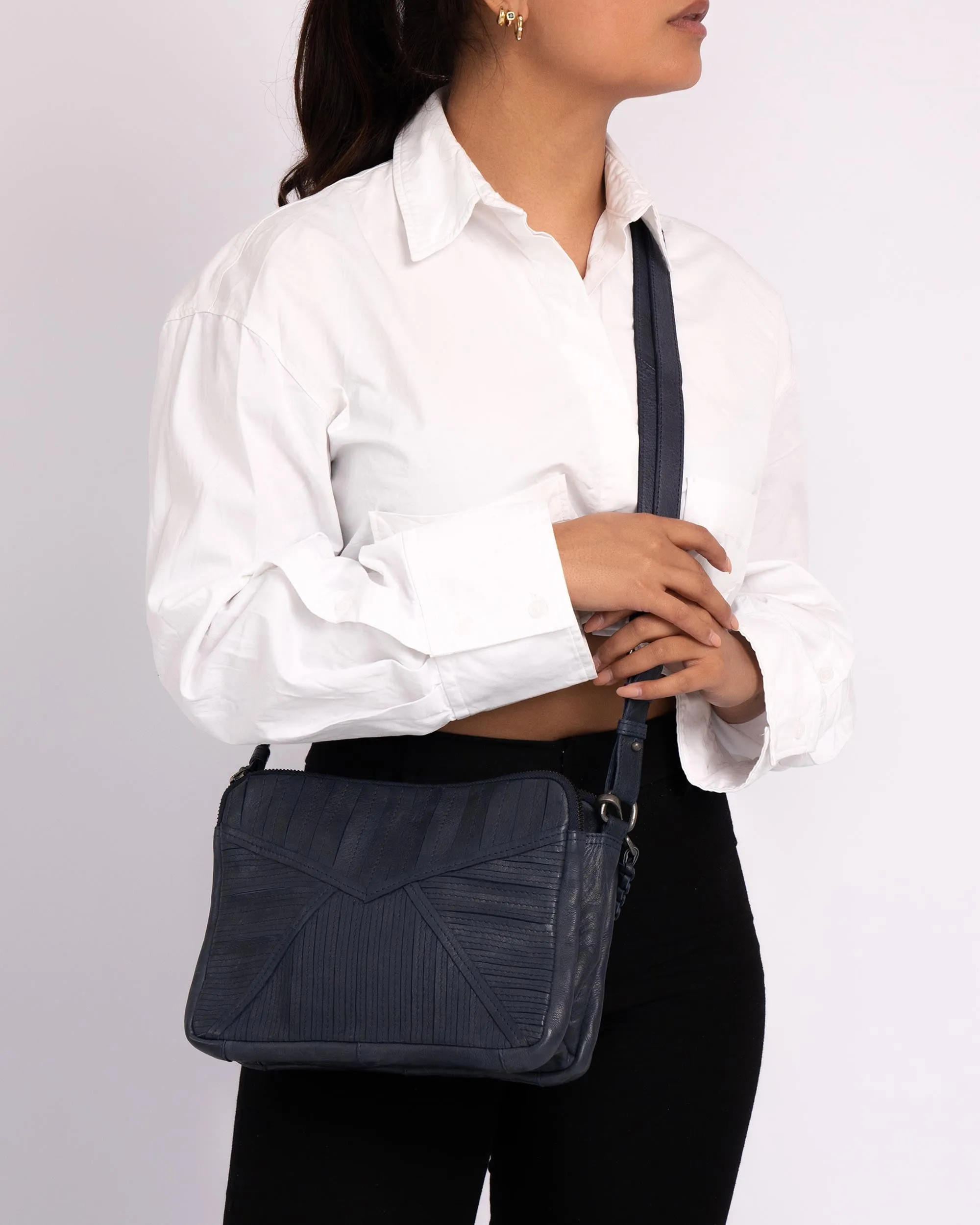Metten | Leather Envelope Bag