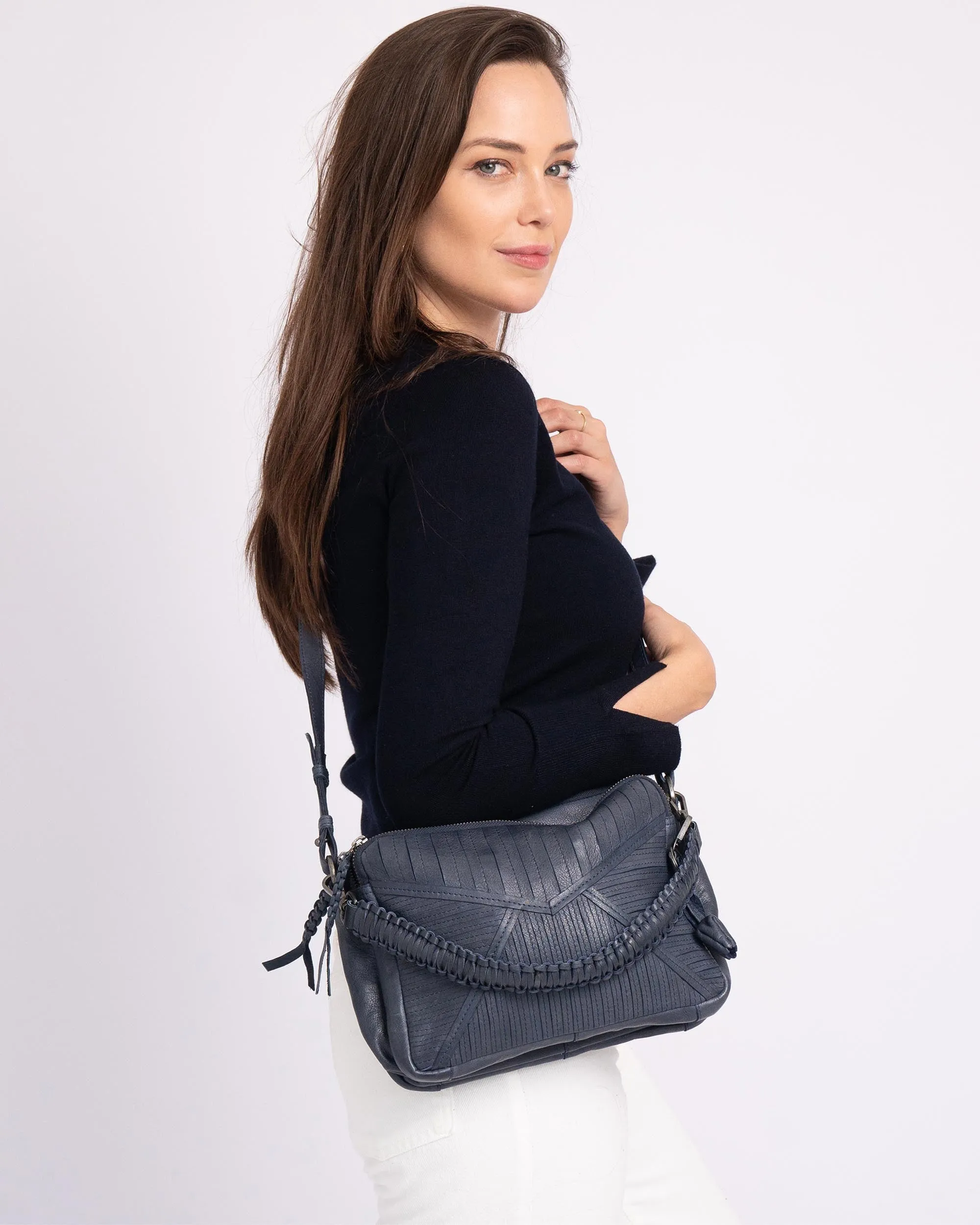 Metten | Leather Envelope Bag