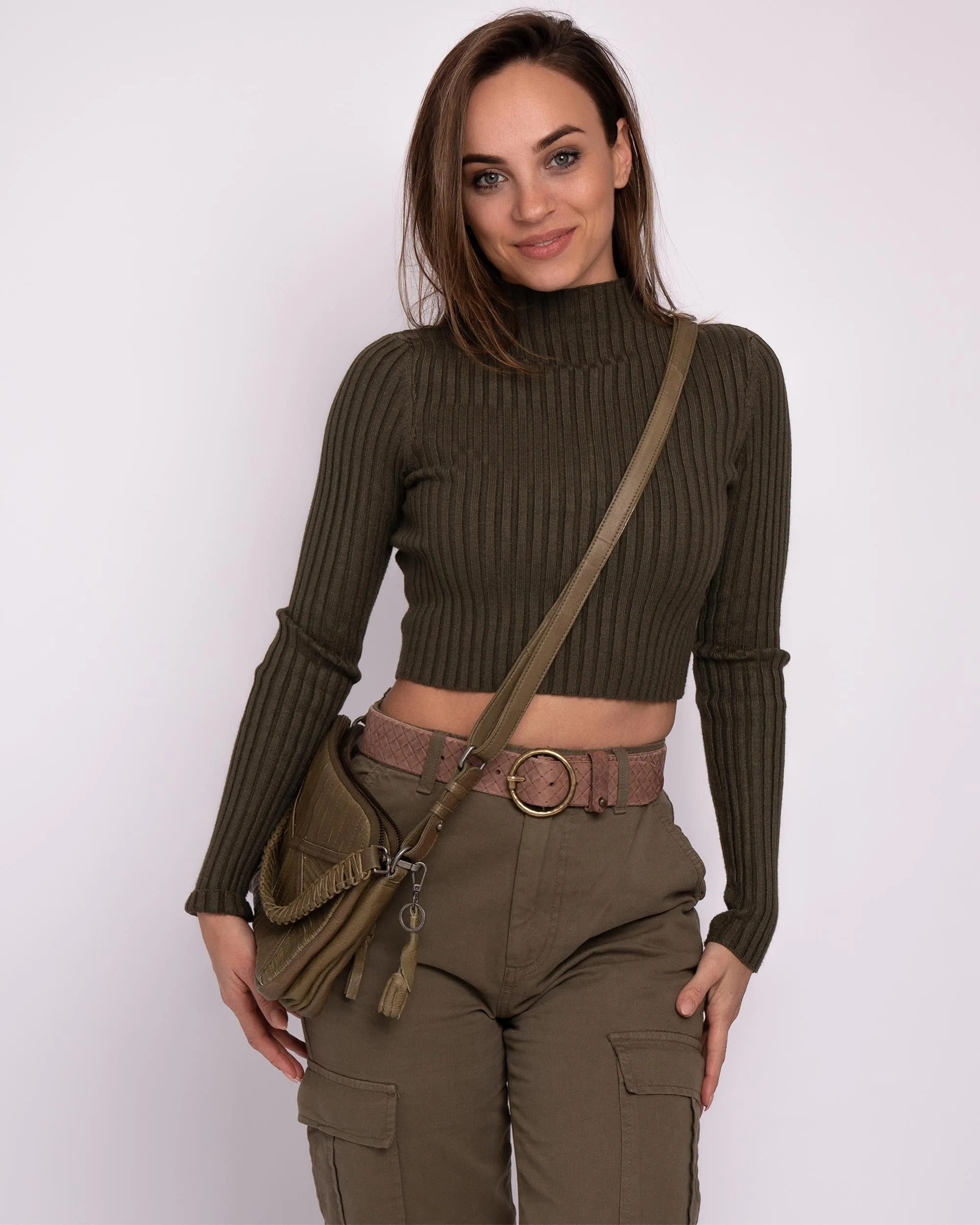Metten | Leather Envelope Bag