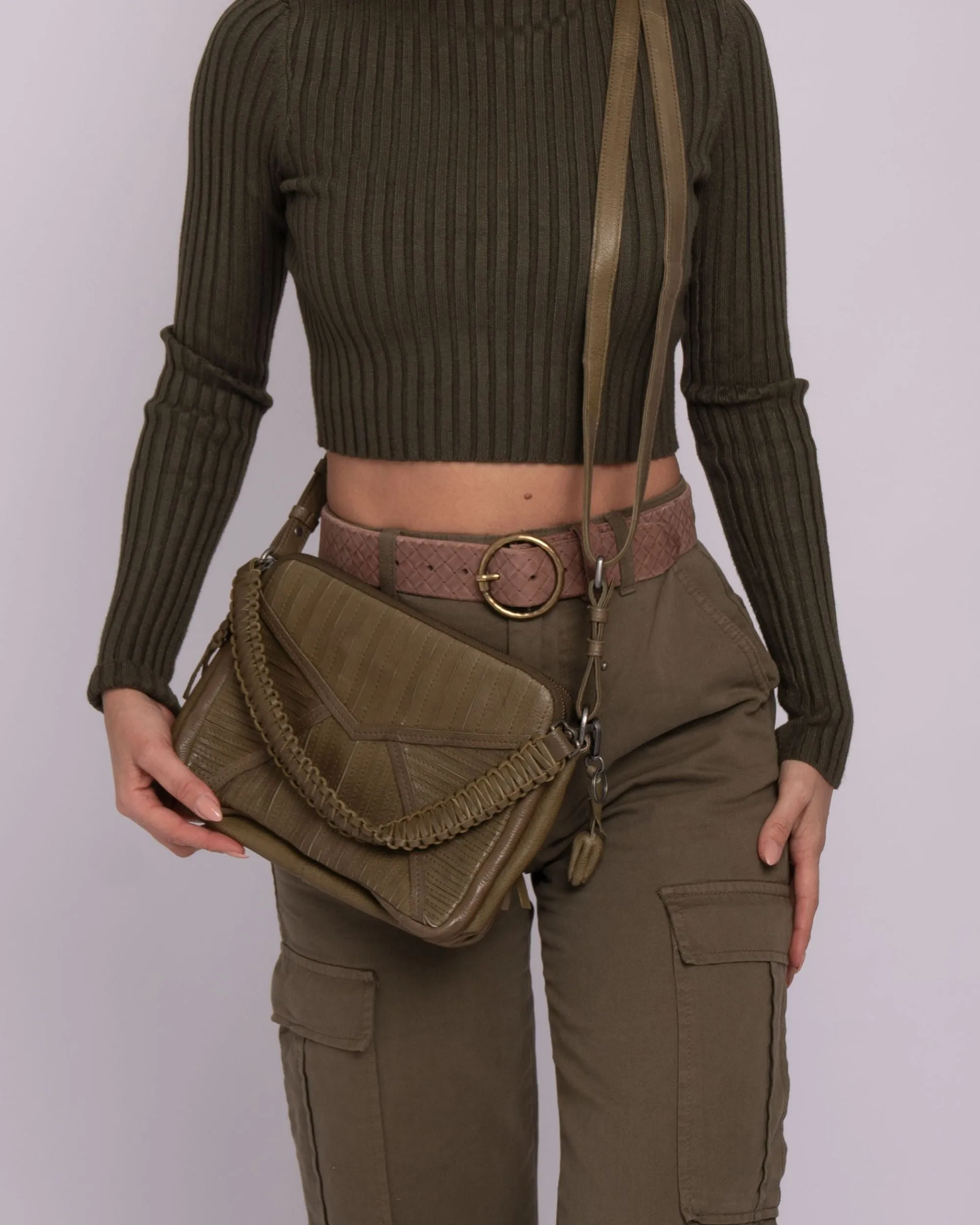 Metten | Leather Envelope Bag