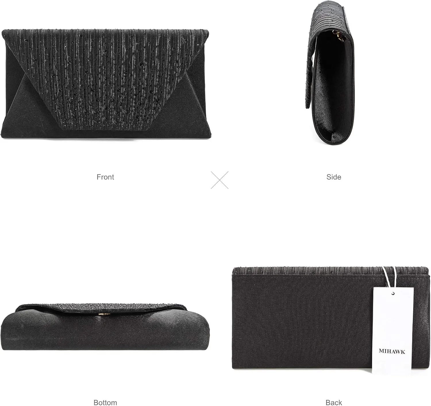 Mihawk Women's Clutch Purses and Bags - Evening Clutches and Handbags