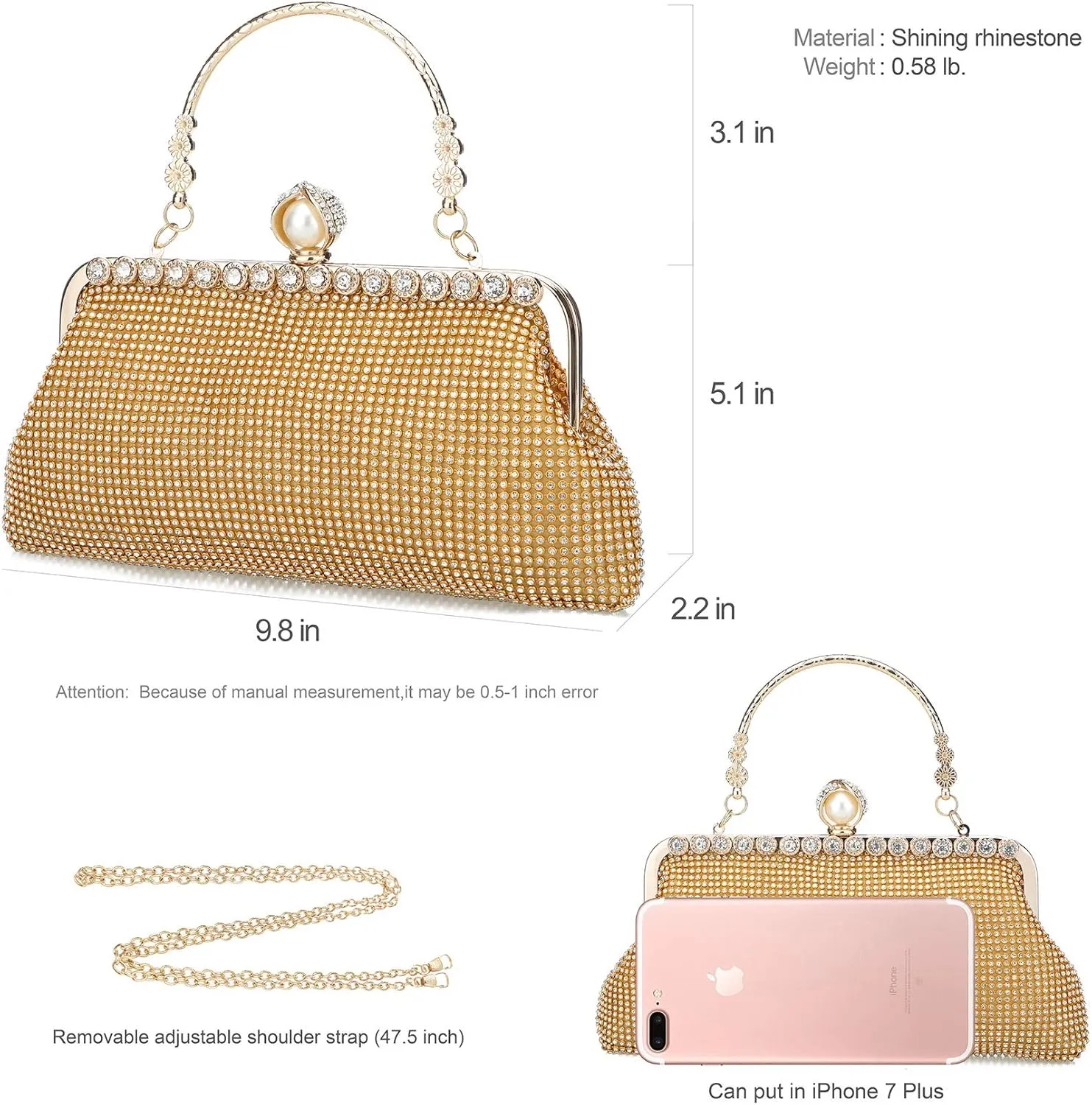Mihawk Women's Clutch Purses and Bags - Evening Clutches and Handbags