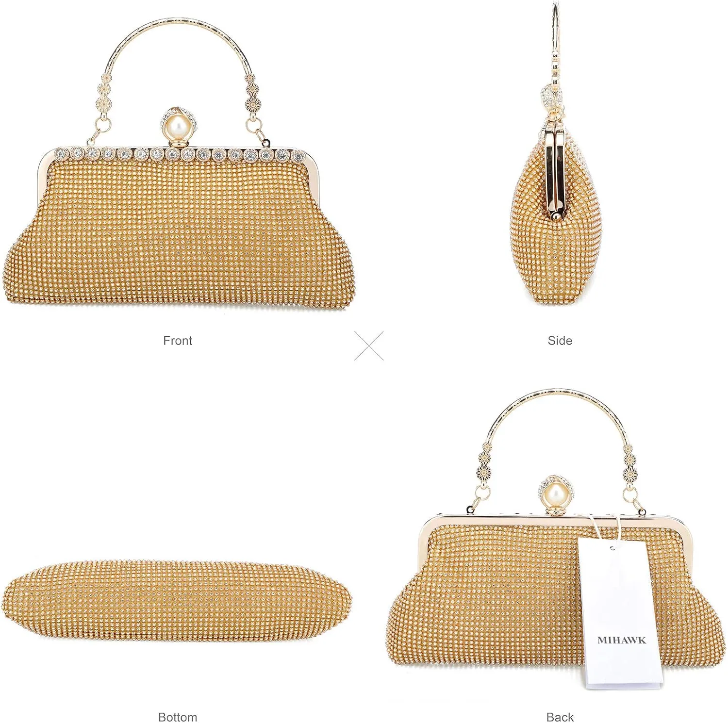 Mihawk Women's Clutch Purses and Bags - Evening Clutches and Handbags