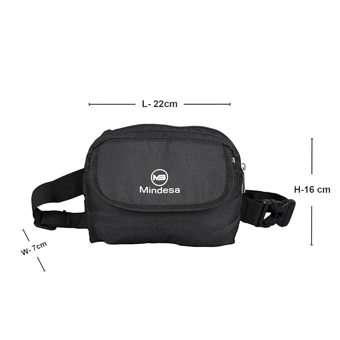 MINDESA Waist Pouch – Versatile and Stylish Bag for Daily Essentials and Travel