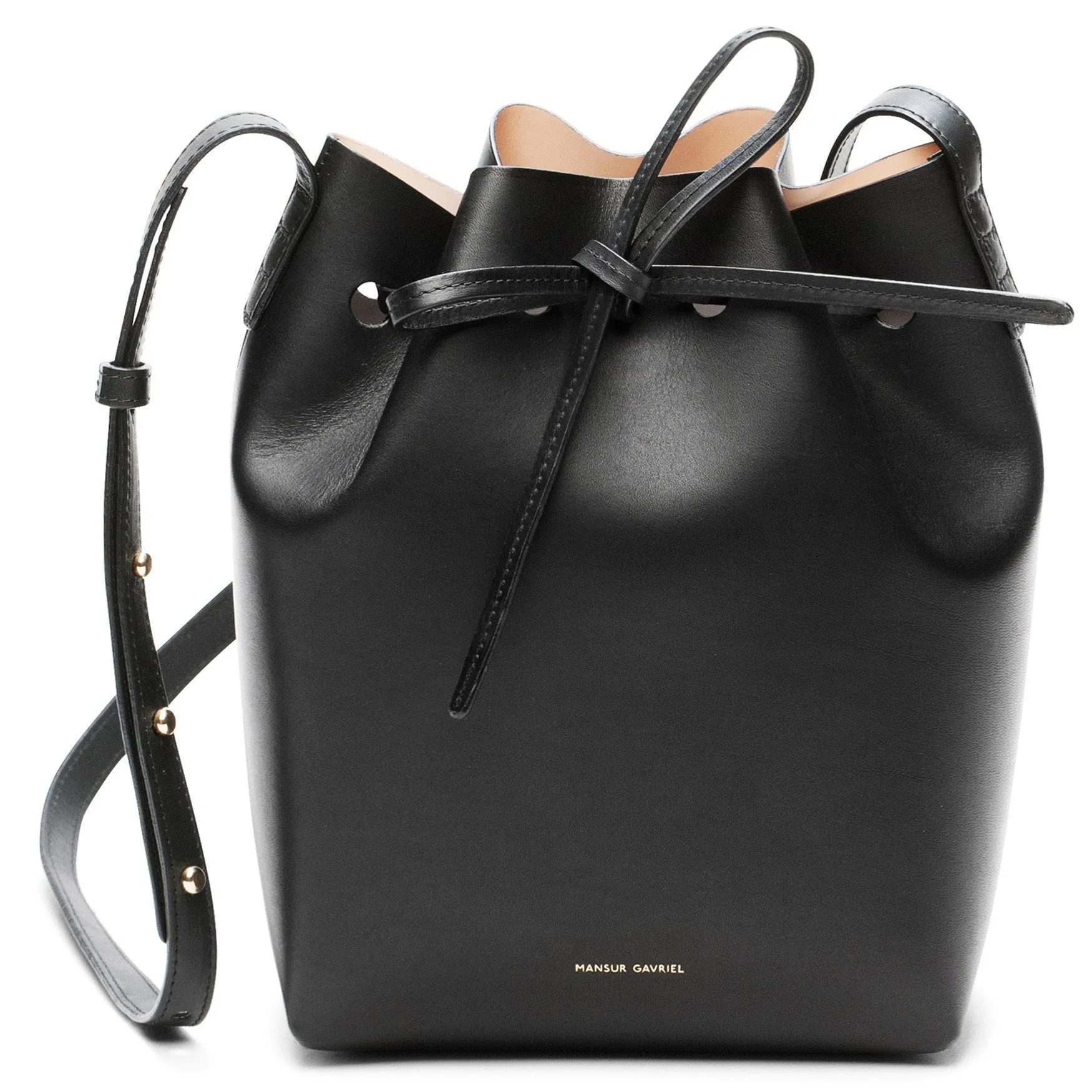 Mini Bucket Bag - Black/Ballerina
