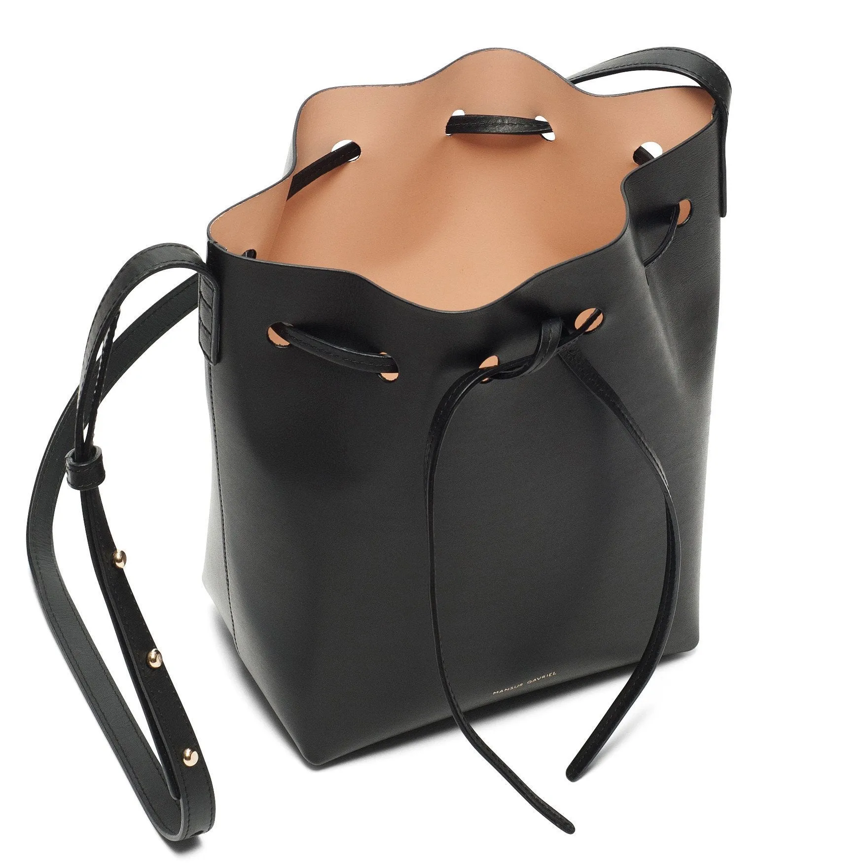 Mini Bucket Bag - Black/Ballerina