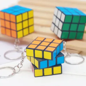 Mini Rubik Cube Keychain | Educational Puzzle Return Gift