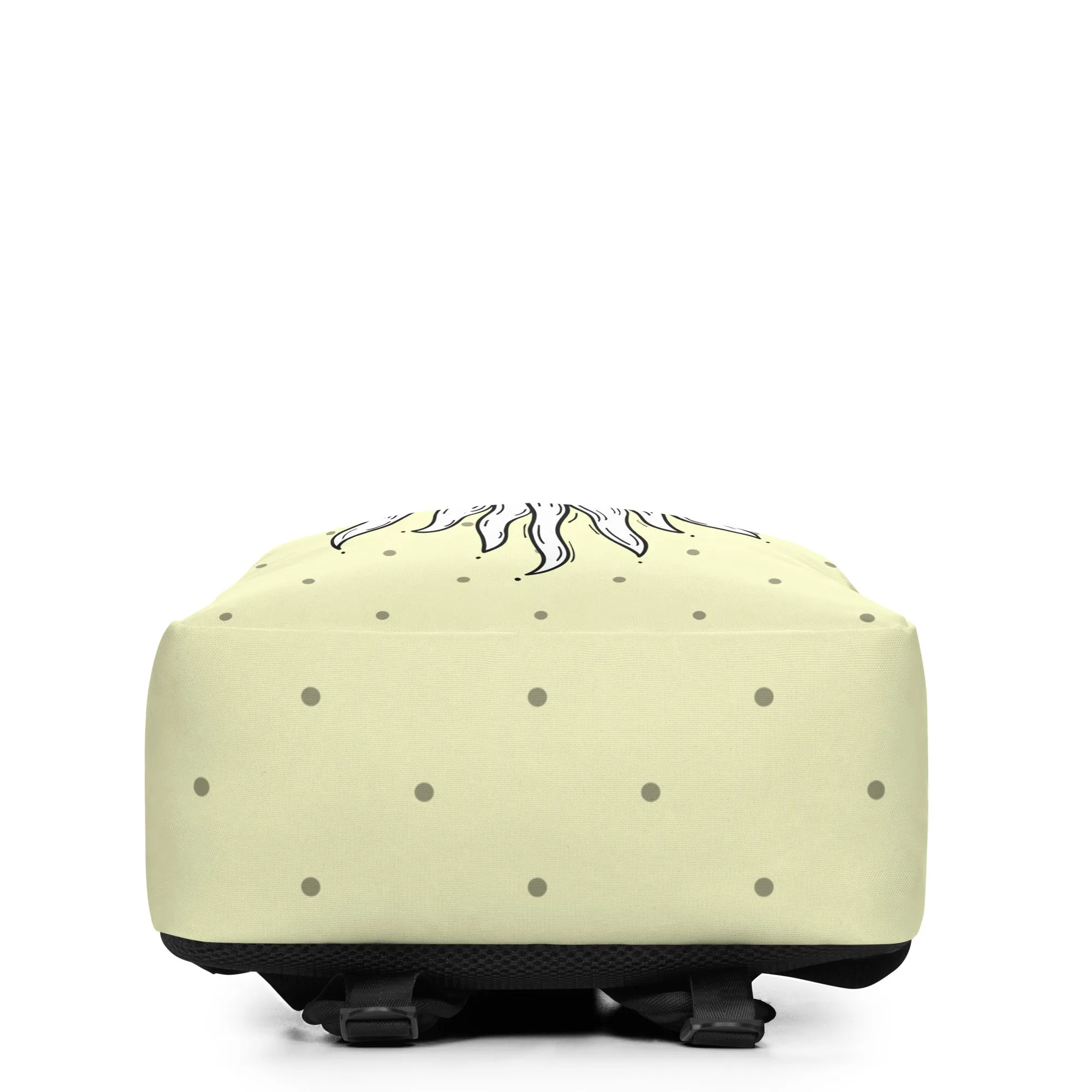 Minimalist Backpack Celestial Moon, Sun and Polka dots