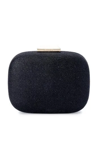 MISTY METALLIC ROUNDED CLUTCH
