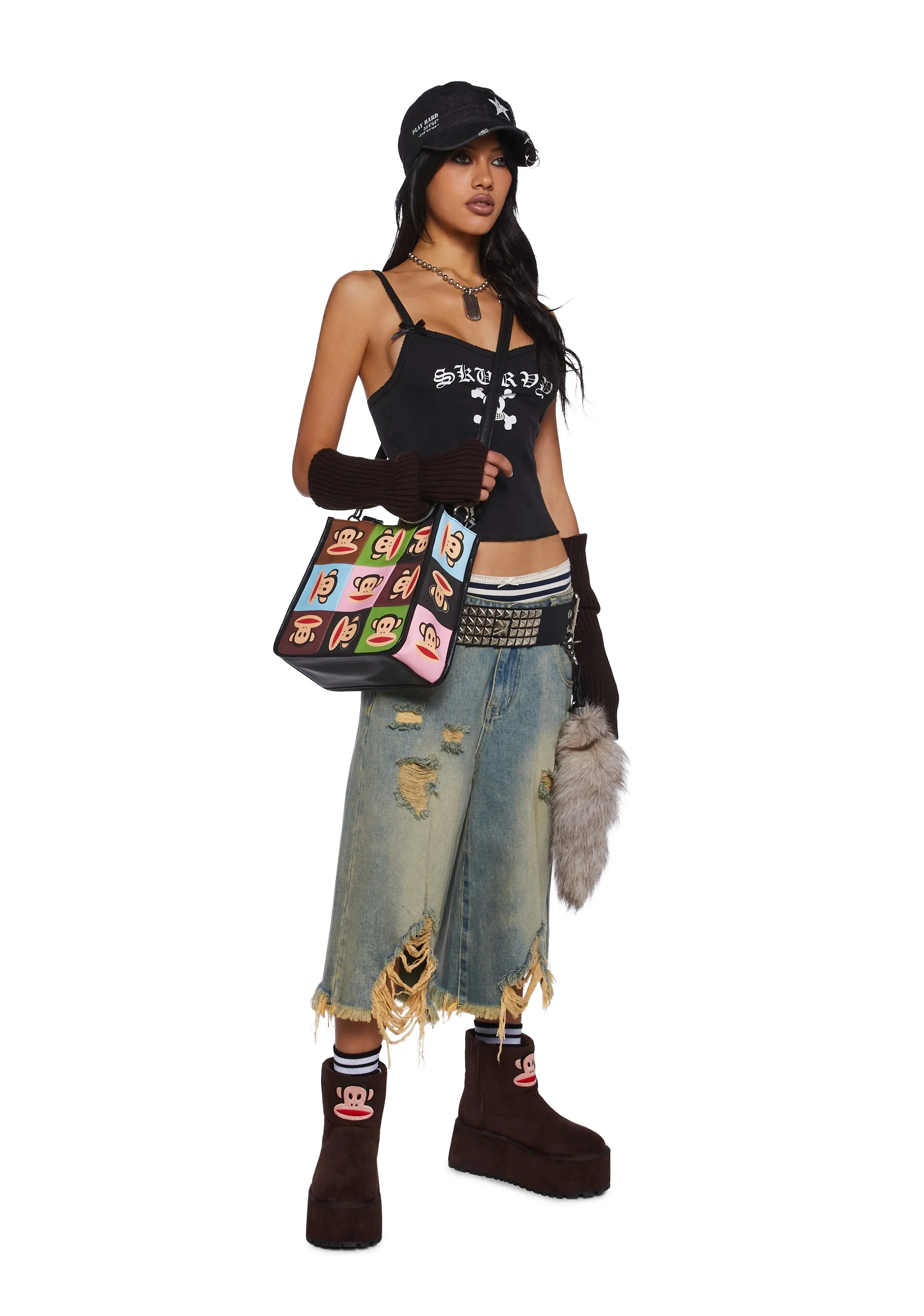 Monkey On My Mind Tote Bag