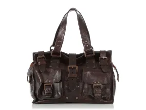 Mulberry Dark Chocolate Darwin Leather Roxanne