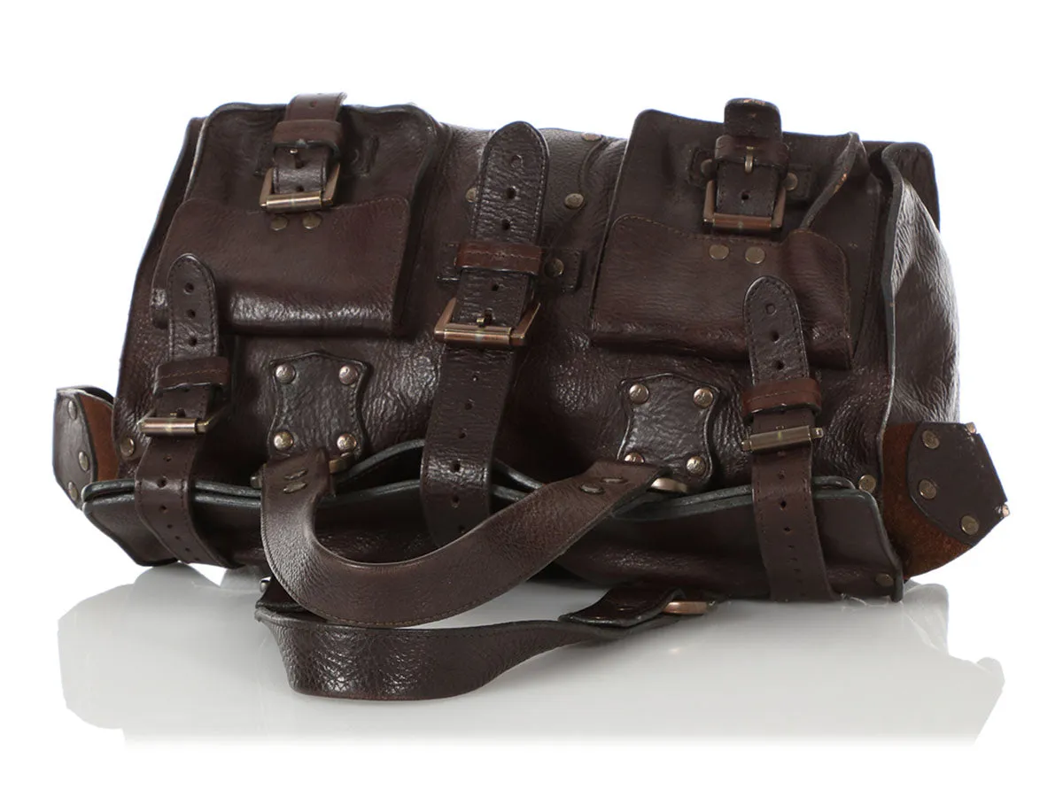 Mulberry Dark Chocolate Darwin Leather Roxanne