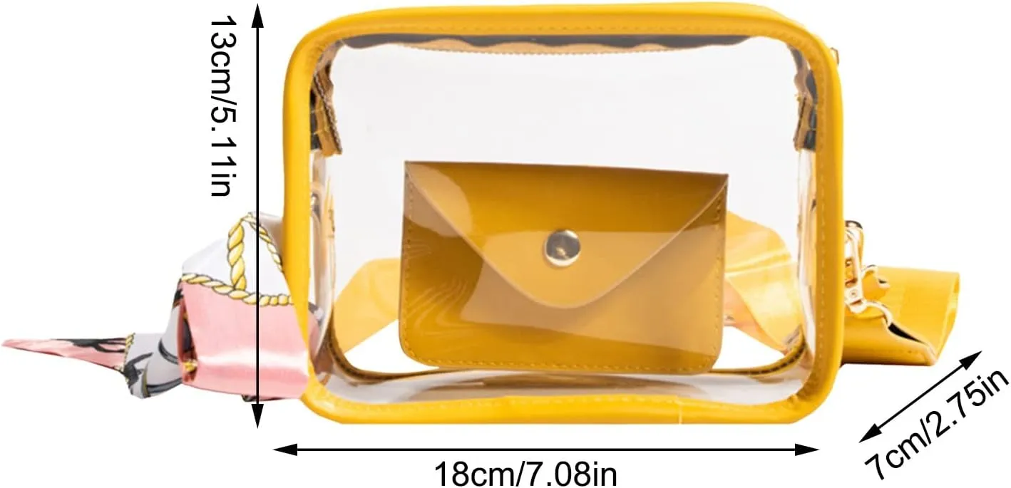 Multi Pocket Shoulder Bags for Woman Lightweight Quilted Fabric Handbags for Women Cute Purse for Women Trendy(Yellow)