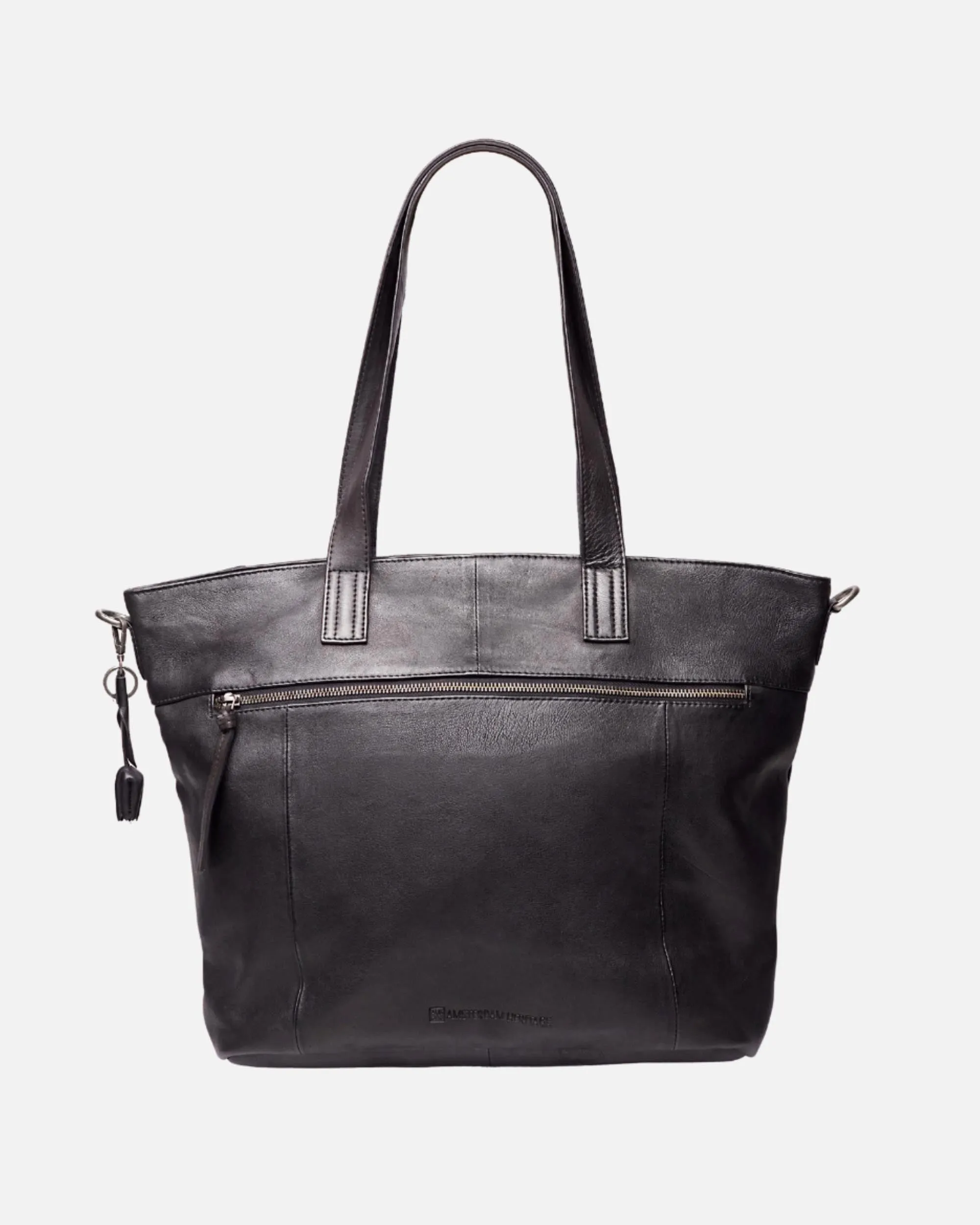 Muskens | Large Leather Tote Bag