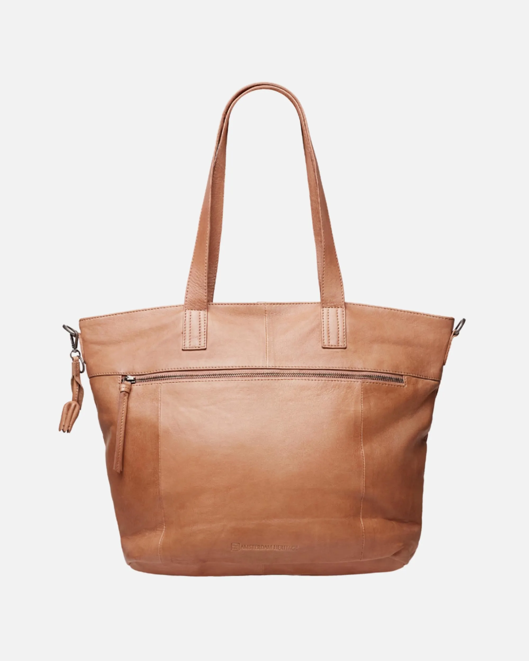 Muskens | Large Leather Tote Bag