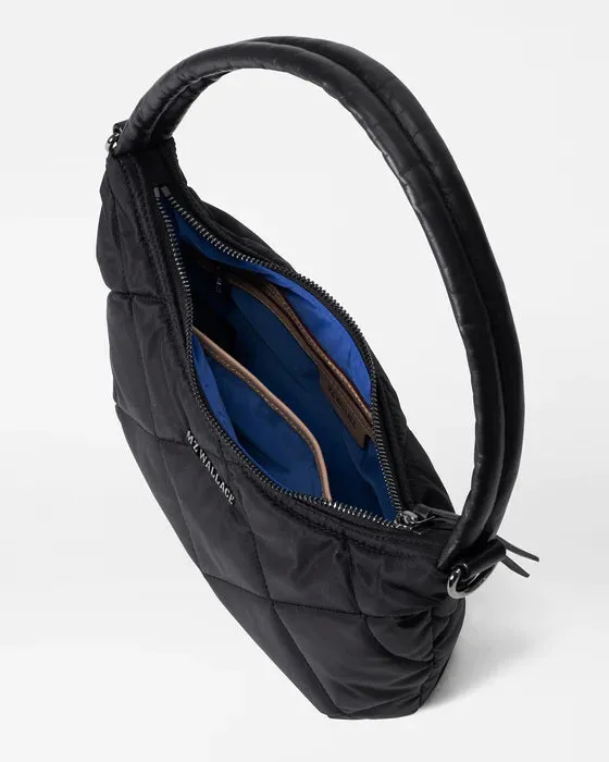 MZ WALLACE BOWERY SHOULDER BAG BLACK REC