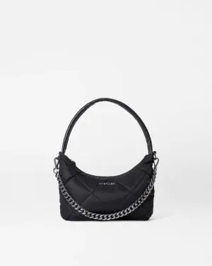 MZ WALLACE BOWERY SHOULDER BAG BLACK REC